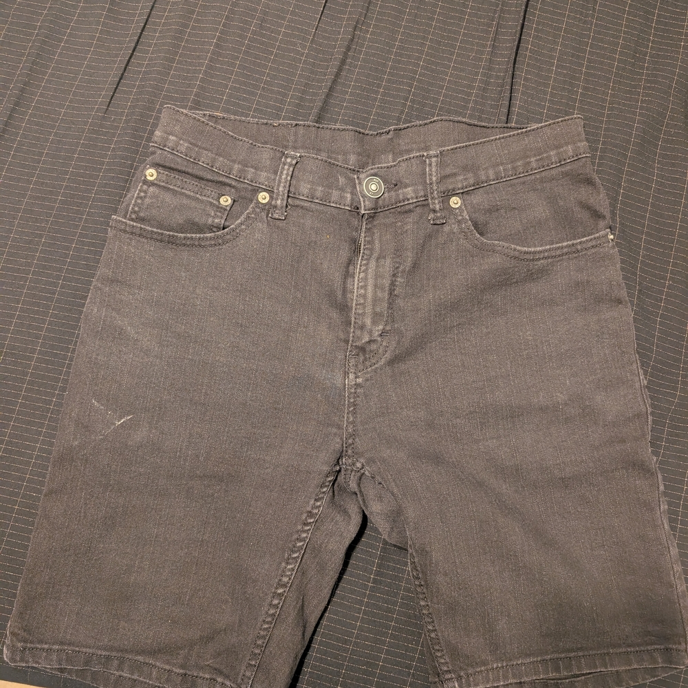 Ring of Fire Men's Charcoal Jean Shorts